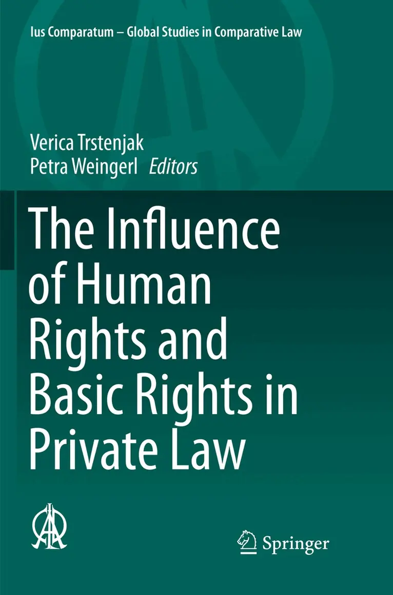 Influence of Human Rights and Basic Rights in Private Law