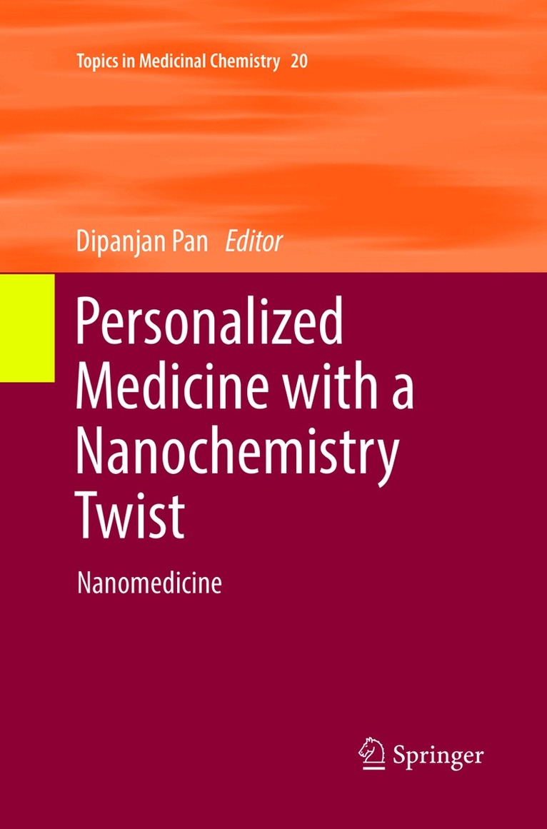 Dipanjan Pan - Personalized Medicine with a Nanochemistry Twist, Häftad