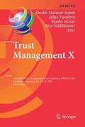 Trust Management X