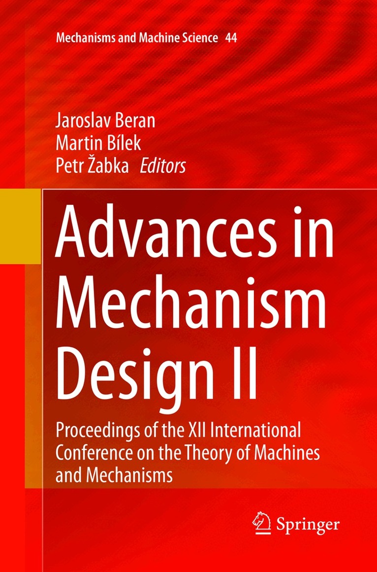 Jaroslav Beran, Martin Bílek, Petr Žabka - Advances in Mechanism Design II, Häftad