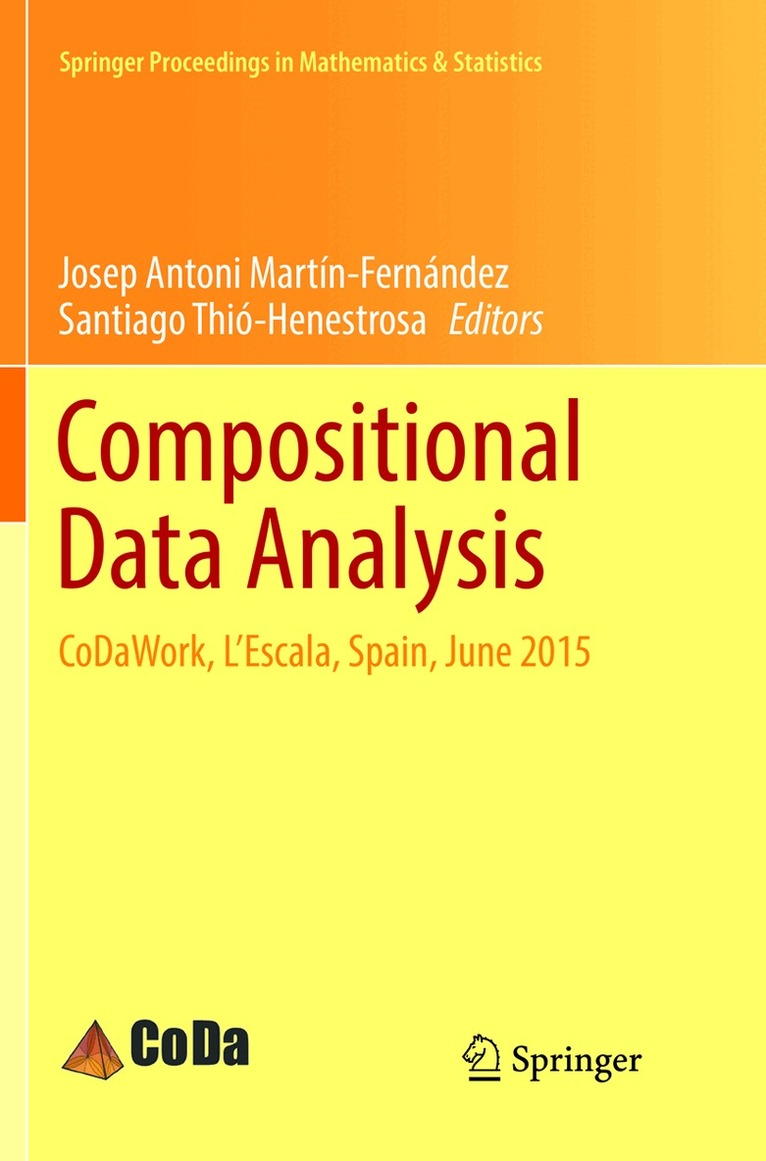 Josep Antoni Martín-Fernández, Santiago Thió-Henestrosa - Compositional Data Analysis, Häftad