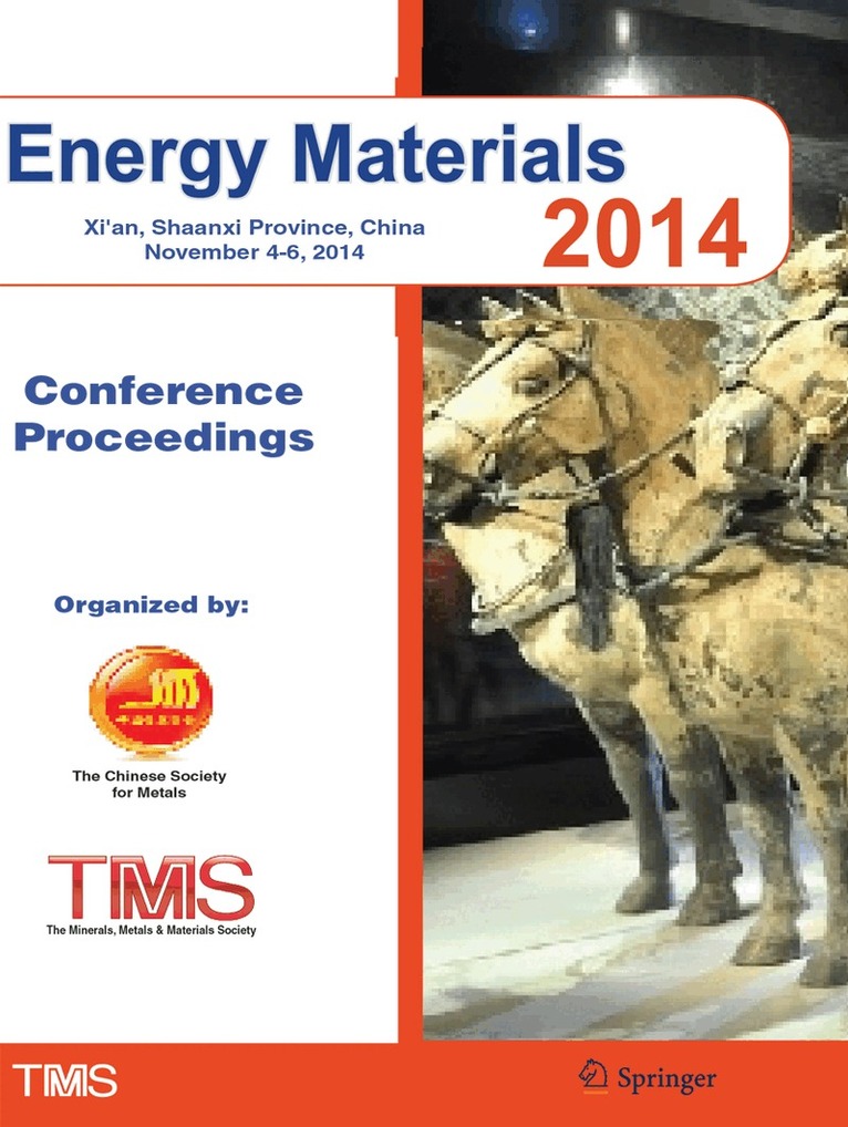 Metals & Materials Society (TMS) The Minerals - Energy Materials 2014, Häftad. Tillgänglighet: Lägg i varukorg