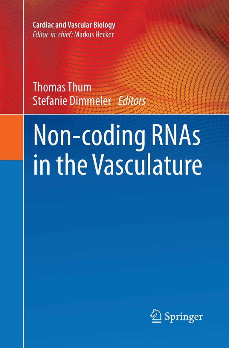 Thomas Thum, Stefanie Dimmeler - Non-coding RNAs in the Vasculature, Häftad