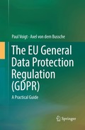 EU General Data Protection Regulation (GDPR)