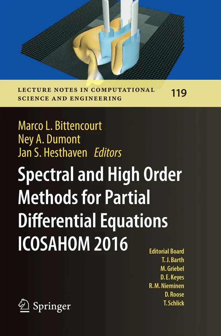 Marco L. Bittencourt, Ney A. Dumont, Jan S. Hesthaven - Spectral and High Order Methods for Partial Differential Equations ICOSAHOM 2016, Häftad. Tillgänglighet: Lägg i varukorg