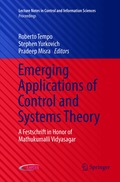 Emerging Applications of Control and Systems Theory