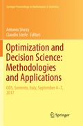 Optimization and Decision Science: Methodologies and Applications