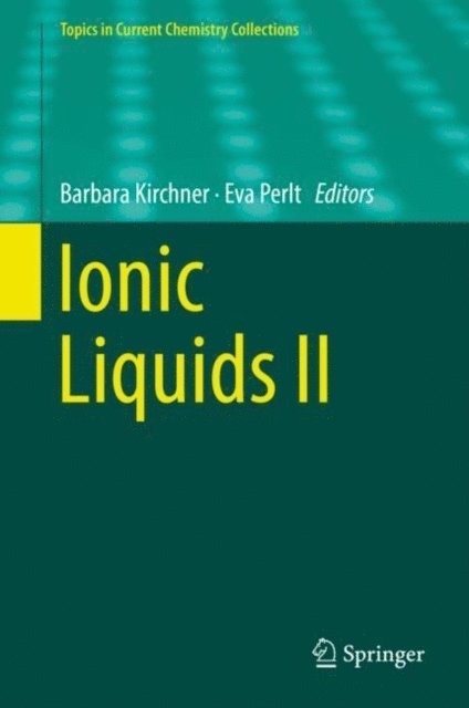 Eva Perlt, Barbara Kirchner - Ionic Liquids II, E-bok