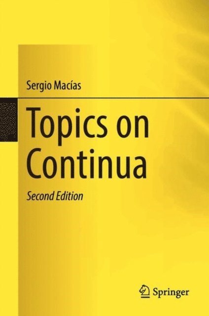 Sergio Macias - Topics on Continua, E-bok