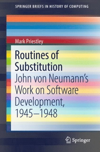 Mark Priestley - Routines of Substitution, E-bok