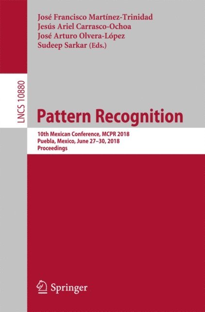 Sudeep Sarkar, Jose Arturo Olvera-Lopez, Jesus Ariel Carrasco-Ochoa, Jose Francisco Martinez-Trinidad - Pattern Recognition, E-bok