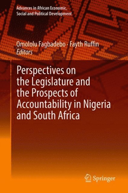 Fayth Ruffin, Omololu Fagbadebo - Perspectives on the Legislature and the Prospects of Accountability in Nigeria and South Africa, E-bok