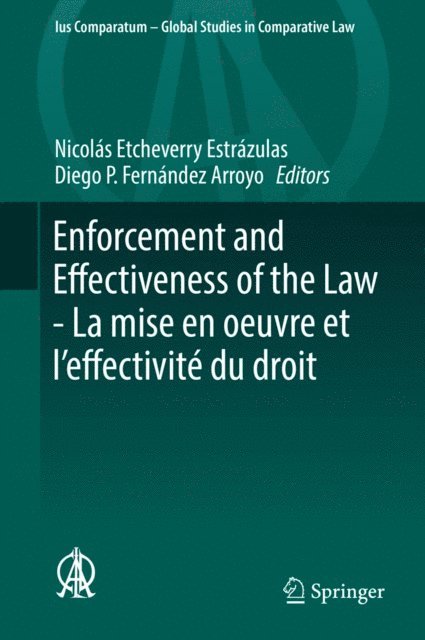 Diego P. Fernandez Arroyo, Nicolas Etcheverry Estrazulas - Enforcement and Effectiveness of the Law - La mise en oeuvre et l'effectivite du droit, E-bok