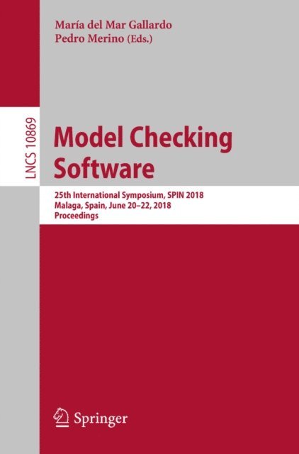 Pedro Merino, Maria del Mar Gallardo - Model Checking Software, E-bok
