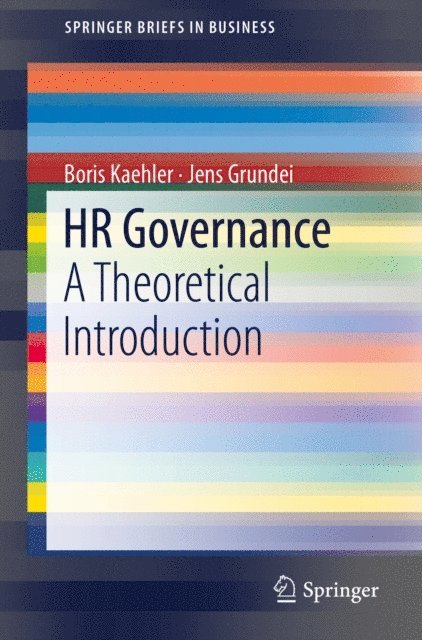 Jens Grundei, Boris Kaehler - HR Governance, E-bok