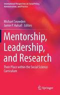 Mentorship, Leadership, and Research