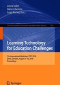 Learning Technology for Education Challenges
