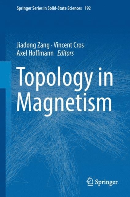 Axel Hoffmann, Vincent Cros, Jiadong Zang - Topology in Magnetism, E-bok