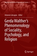 Gerda Walther's Phenomenology of Sociality, Psychology, and Religion