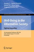 Well-Being in the Information Society. Fighting Inequalities