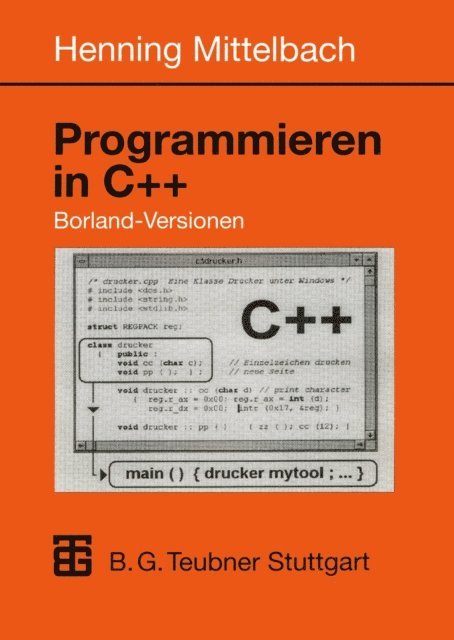 Henning Mittelbach - Programmieren in C++ Borland-Versionen, E-bok