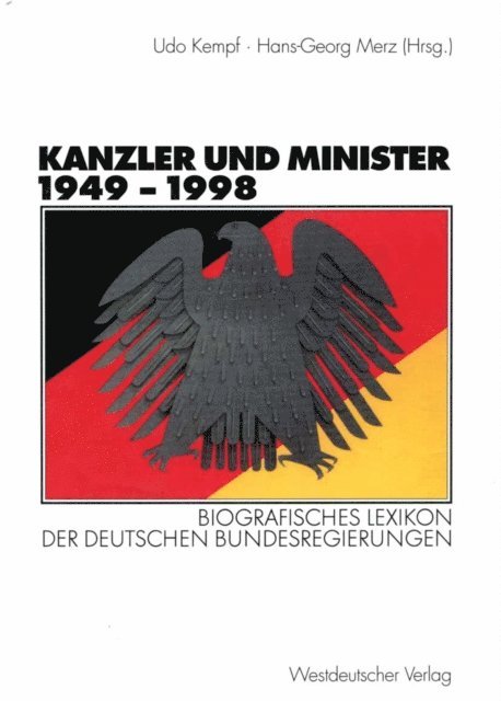 Hans-Georg Merz, Udo Kempf - Kanzler und Minister 1949 – 1998, E-bok