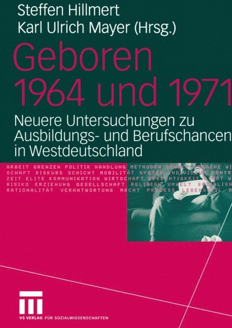 Steffen Hillmert, Karl Ulrich Mayer - Geboren 1964 und 1971, E-bok