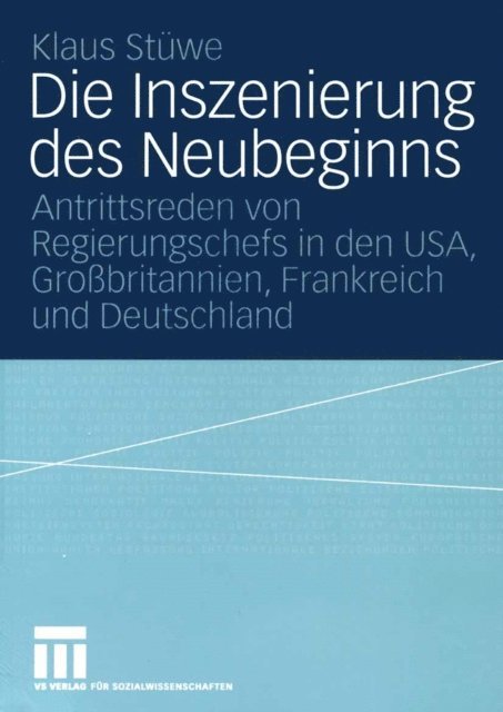 Klaus Stuwe - Die Inszenierung des Neubeginns, E-bok