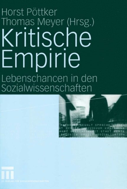 Thomas Meyer, Horst Pottker - Kritische Empirie, E-bok