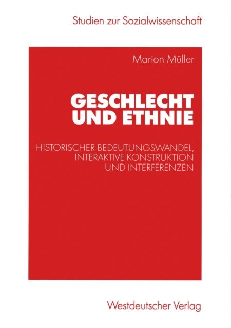 Marion Muller - Geschlecht und Ethnie, E-bok