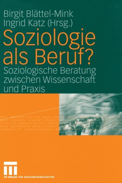 Ingrid Katz, Birgit Blattel-Mink - Soziologie als Beruf?, E-bok