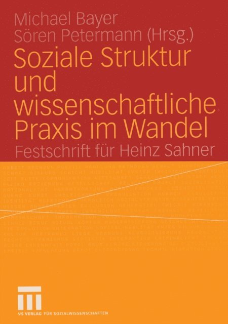 Soren Petermann, Michael Bayer - Soziale Struktur und wissenschaftliche Praxis im Wandel, E-bok