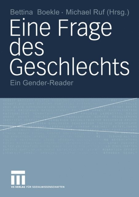Michael Ruf, Bettina Boekle - Eine Frage des Geschlechts, E-bok