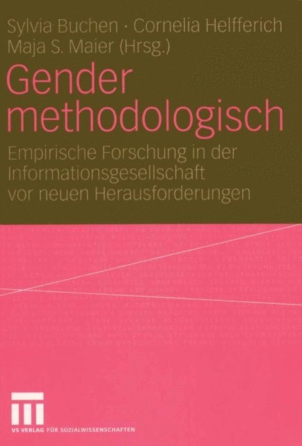 Maja S. Maier, Cornelia Helfferich, Sylvia Buchen - Gender methodologisch, E-bok