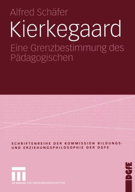 Alfred Schafer - Kierkegaard, E-bok