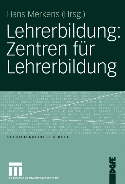 Hans Merkens - Lehrerbildung: Zentren für Lehrerbildung, E-bok