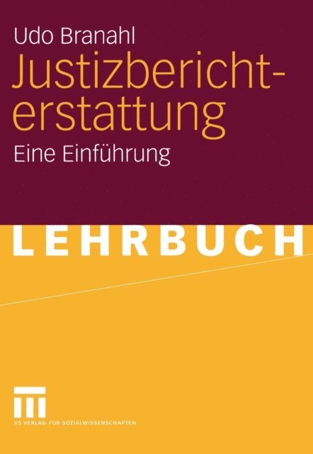 Udo Branahl - Justizberichterstattung, E-bok