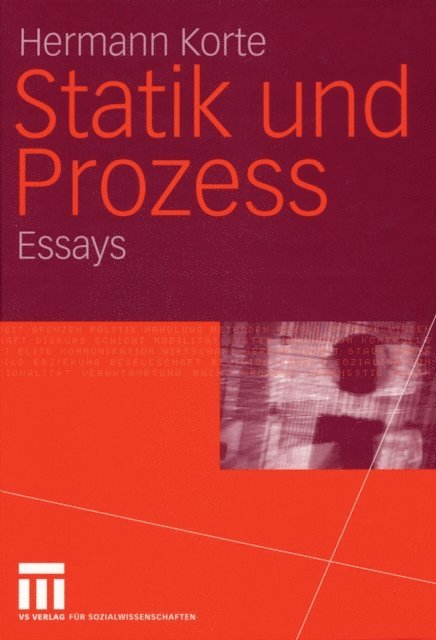 Hermann Korte - Statik und Prozess, E-bok