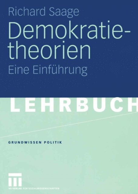 Richard Saage - Demokratietheorien, E-bok