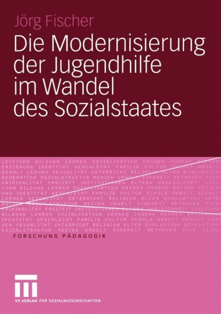 Jorg Fischer - Die Modernisierung der Jugendhilfe im Wandel des Sozialstaates, E-bok