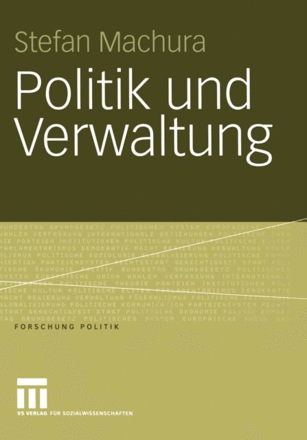 Stefan Machura - Politik und Verwaltung, E-bok