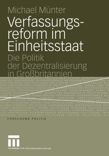 Michael Munter - Verfassungsreform im Einheitsstaat, E-bok