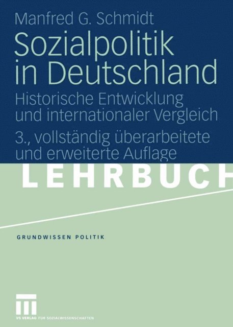 Manfred G. Schmidt - Sozialpolitik in Deutschland, E-bok