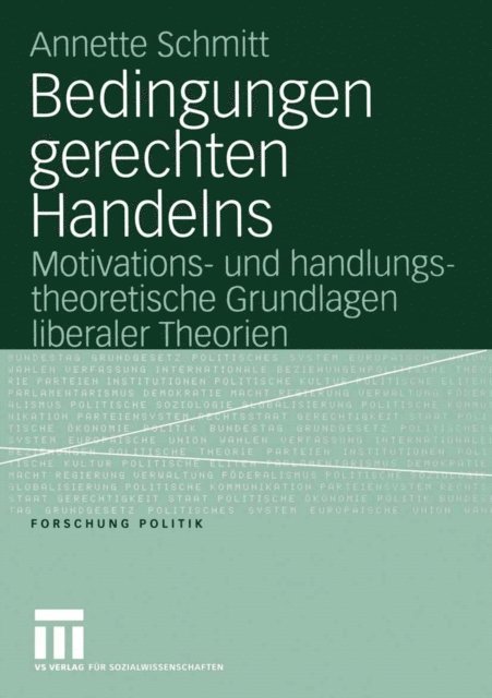 Annette Schmitt - Bedingungen gerechten Handelns, E-bok
