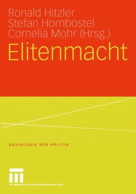 Cornelia Mohr, Stefan Hornbostel, Ronald Hitzler - Elitenmacht, E-bok