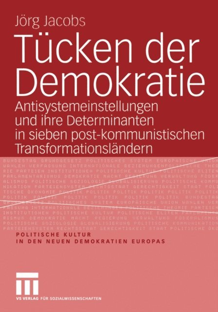 Jorg Jacobs - Tücken der Demokratie, E-bok