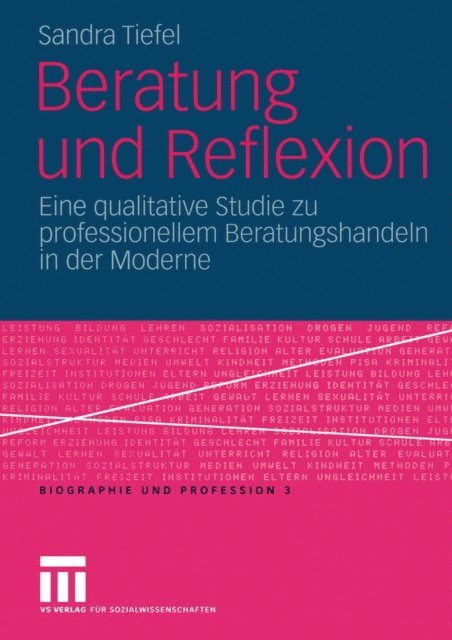 Sandra Tiefel - Beratung und Reflexion, E-bok