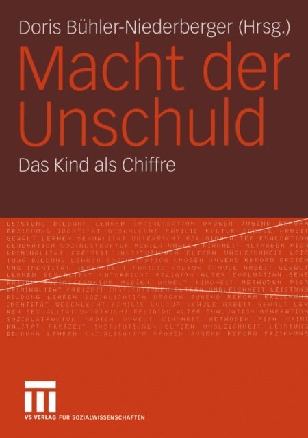 Doris Buhler-Niederberger - Macht der Unschuld, E-bok