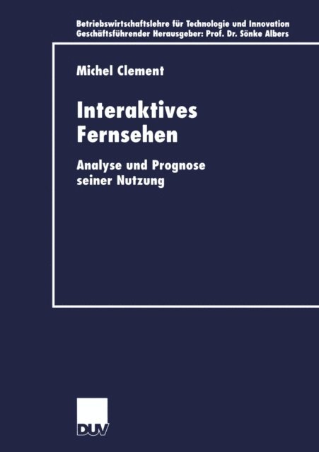 Michel Clement - Interaktives Fernsehen, E-bok