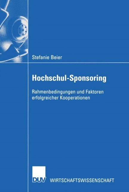 Stefanie Beier - Hochschul-Sponsoring, E-bok